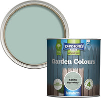 Johnstoneâs Exterior Wood Paint Garden Furniture & Fence Fade Resistant â Spring Rosemary 1L