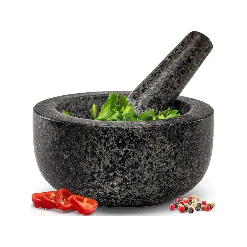 Mortar bowl only Solid Natural Stone Durable Kitchen ONLY MORTAR BOWL NOT PESTLE Natural Stone