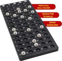 Bingo Game Set Metal Drum 75 Balls 150 Chips & 500 Cards Ã¢ÂÂ Black