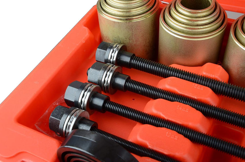 DAYUAN YT-1097 Universal Press and Pull Sleeve Remove Install Bushes Bearings Garage Tool Kit,black