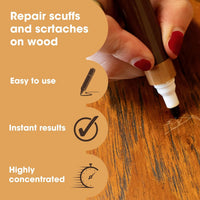 Furniture Clinic Wood Repair Pen Touch-Up Marker Quick-Dry Scratch Repair â Golden Cedar