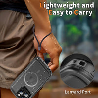 Cozycase for iPhone 14 Pro Max Case Ultra Waterproof for MagSafe - 360 Heavy Duty Shockproof/IP68 Dustproof/Double Full Body/Front and Back 14 ProMax Protective Case with Screen/Camera ProtectorMatte