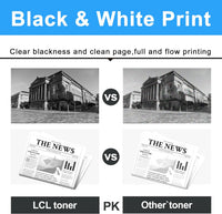LCL 067 Black Toner Cartridge Replacement for Canon 067 067H Replacement for Canon i-SENSYS LBP631Cw LBP633Cdw MF651cw MF655Cdw MF657Cdw (1 Pack)