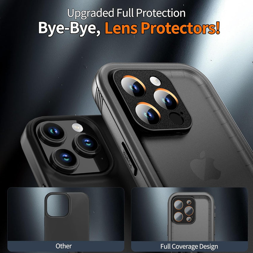 Cozycase for iPhone 13 Pro Max Waterproof Shockproof Case with Screen/Camera Protector - Unbreakable/Heavy Duty/Front and Back Coverã360 Full Body ProtectiveãUnderwater Dustproof Antishock Hard Bumper