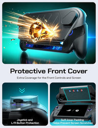 JSAUX Protective Case NO STAND for ROG Xbox Ally/Ally X Full Cover Detachable Front Kickstand Black