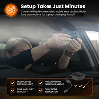 Road Angel Hard Wiring Kit for Halo Go/Drive/Pure One Parking Mode & Battery Protect â HD1
