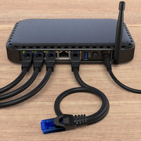 KabelDirekt â Network Cable 5Gbps â 100ft, Black | The Ethernet cord transmits the maximum fiber-optic speed offered by your internet provider