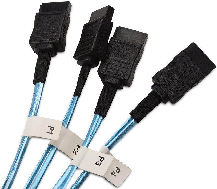 Cable Matters Internal Mini SAS to SATA Cable 1m (SFF-8087 to SATA Forward Breakout)
