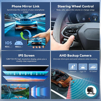 Car Radio Android Touch Screen 2G+64G with CarPlay Android Auto â Ford Focus Mondeo
