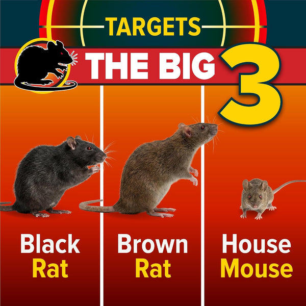 Rat Bait Grain Sachets 6x25g Rodent Control â Pack of 6