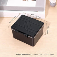 Camera Battery Case & Memory Card Holder for Canon LP-E6 Nikon EN-EL15 Sony NP-FZ100 â Black