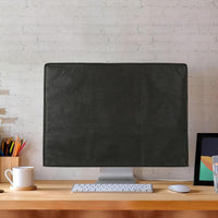 kwmobile Monitor Cover Compatible with 24-26" monitor - Dust Cover Computer Screen Protector - Dark Grey