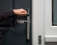 Yale Conexis L2 Smart Door Lock [NO Subscription Required] Remote Access from Anywhere, Anytime, No Key Needed, Works with Alexa, Google Assistant and Philips Hue - Chrome
