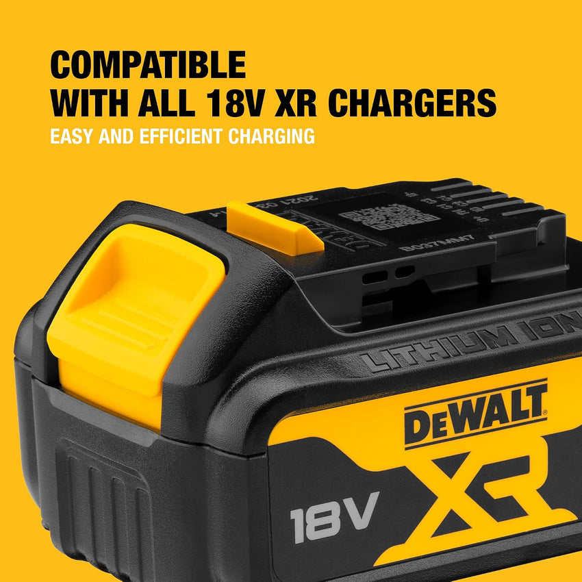 DeWALT 18V XR Rechargeable Battery 4.0Ah Ã¢ÂÂ DCB182-XJ
