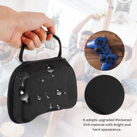 Game Controller Storage Bag Splashproof Case with Handle â Black 7.09x5.12x2.76in