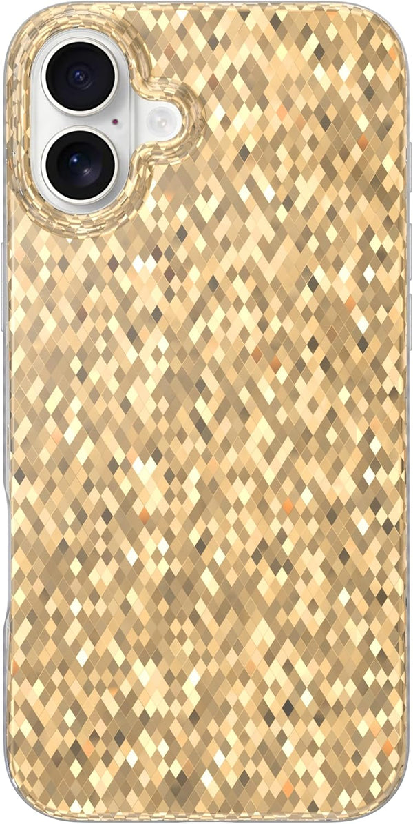 LONLI Hue - for iPhone 16 Plus Case - White Pearl Tort Phone Case - Cute, Unique and Aesthetic Phone Cover - [360^0 Shock-Absorbent Bumper] - [4 Airbag Cushioned Corners]
