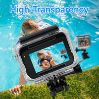 SHOOT Waterproof Housing Case for Insta 360 Ace Pro 1 | Diving Protective Underwater Shell with Quick Release Bracket & Thumbscrew Accessories
