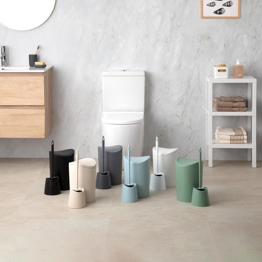 Tatay Bathroom Bin Swing Lid 6L - White