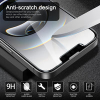 Qasyfanc 3 in 1 Phone Case Compatible with Apple iPhone 16e 2025 Case and 2 Pack Tempered Glass Screen Protector, Slim Soft TPU Shockproof iPhone SE 4th generation Case Silicone Clear 6.1-Inch
