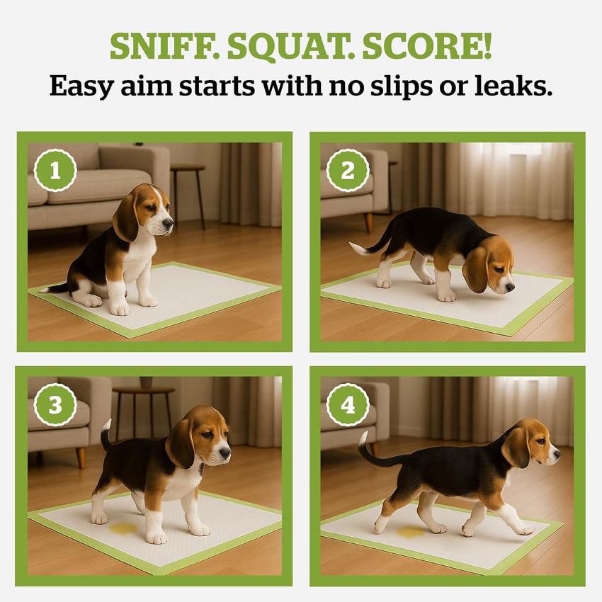 Pogi Dog Training Pads Large 60x60cm Eco-Friendly â 50 Pieces