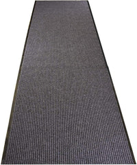 Nisorpa Carpet Runners for Hallways 90x300cm Hallway Runner with Non Slip Back Dirt Stopper Extra Long Hall Runner Washable Runner Mat for Home office Kitchen Gray