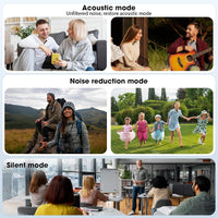 HMKCH Wireless Lavalier Microphone for iPhone - iPad, Android Phone,Computer, Mini Lapel Mic with Noise Reduction and crystal sound for Video Recording, Vlogging, TikTok, YouTube