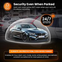 Road Angel Hard Wiring Kit for Halo Go/Drive/Pure One Parking Mode & Battery Protect â HD1