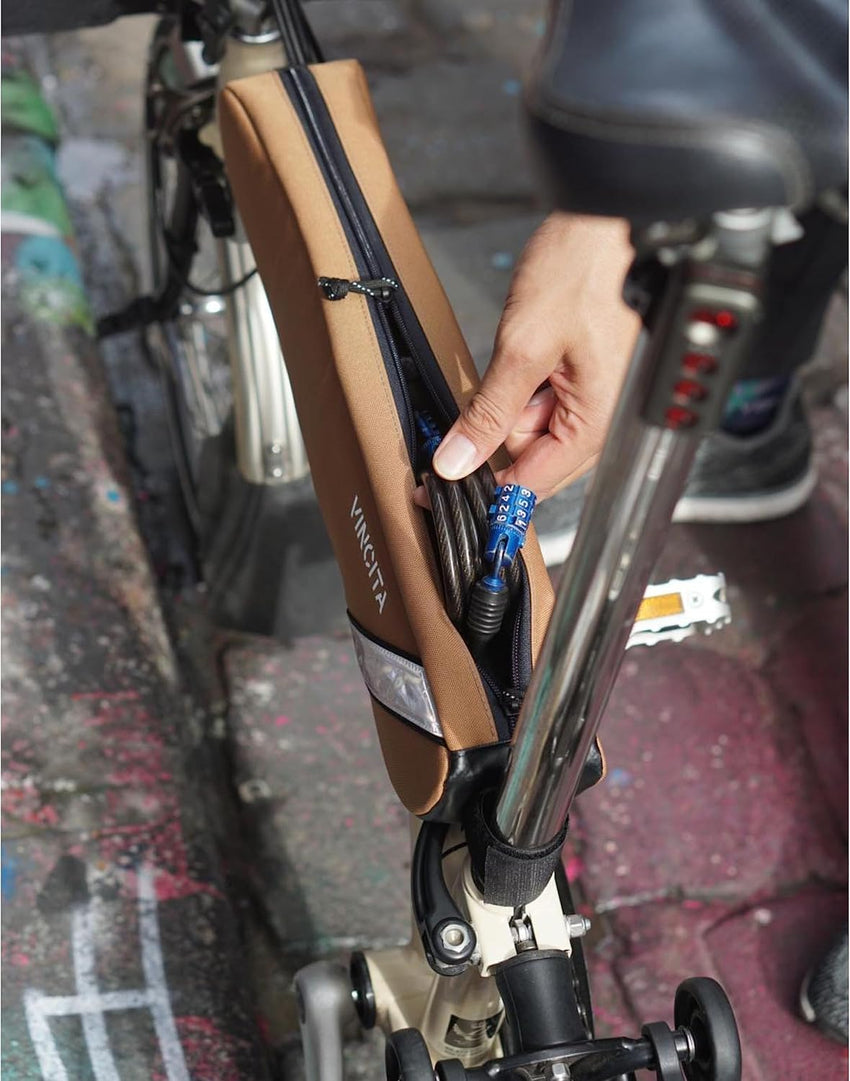 Brompton Frame Bag Voyage Small 1L Bike Accessory Black