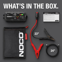 NOCO Boost GB40: 1000A UltraSafe Jump Starter - 12V Lithium Battery Booster Pack, Portable Jump Box, Power Bank & Jumper Cables - for 6.0L Gas and 3.0L Diesel Engines