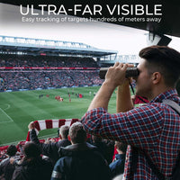 K&F CONCEPT12x32 Compact Binoculars for Kids and Adults, with BAK4 prism, FMC Lens, IP65 Waterproof & Neck Strap for Bird Watching Hunting Travel Camping Stargazing