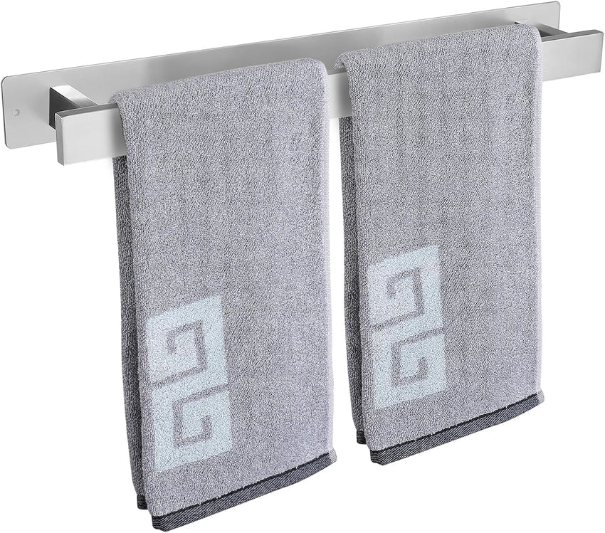Bathroom Towel Rail Stainless Steel Wall-Mounted Waterproof 20 Inch â Brushed Nickel