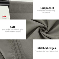 Neewer(R) 1.8 x 2.8M/ 6 x9ft Photo Studio 100% Pure Muslin Collapsible Backdrop Background for Photography, Video and Televison (Background Only)- Grey