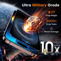 TOCOL for 17 Pro Max / 16 Pro Max Privacy Screen Protector 6.9-Inch, True 25Â°Anti Spy, Instant Installation, Full Coverage Protection, Tempered Glass Shatterproof, Case Friendly, 2 Pack