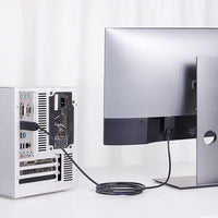 Amazon Basics HDMI (Source) to VGA (Display) Cable (NOT Bidirectional), Gold-Plated, 6 feet, Black