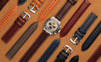 Leather Watch Strap Quick Release Top Grain Replacement for Men & Women 18/19mm