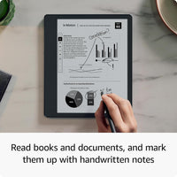 Kindle Scribe (2022 release) - 16 GB, the first Kindle and digital notebook, all in one, with a 10.2" 300 ppi Paperwhite display, with built-in notebook summarisation. Includes Basic Pen