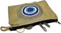 MYSTIC JEWELS - Wallet for Cards, Keys - Eye for Good Luck Design - Traditional (15 x 10 cm), Model 2, Purses