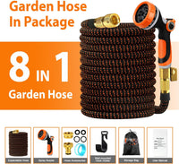 Expandable Garden Hose Flexible Retractable 10âFunction Spray â 50ft