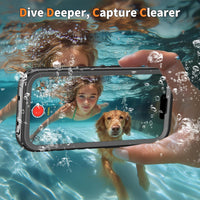 Cozycase for iPhone 13 Pro Max Waterproof Shockproof Case with Screen/Camera Protector - Unbreakable/Heavy Duty/Front and Back Coverã360 Full Body ProtectiveãUnderwater Dustproof Antishock Hard Bumper