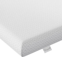 3 Inch Memory Foam Mattress Topper Single â Gel & Bamboo Charcoal Infused 90x190x7.5CM