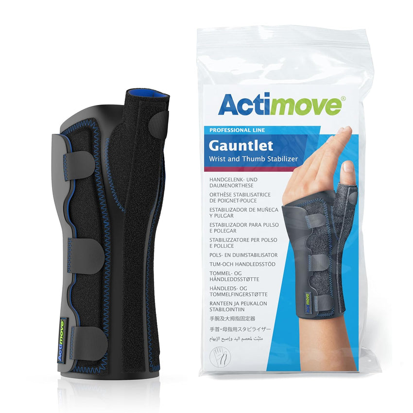 Actimove Wrist & Thumb Stabiliser Gauntlet Professional â Black Medium Right M