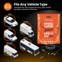 Road Angel Hard Wiring Kit for Halo Go/Drive/Pure One Parking Mode & Battery Protect â HD1