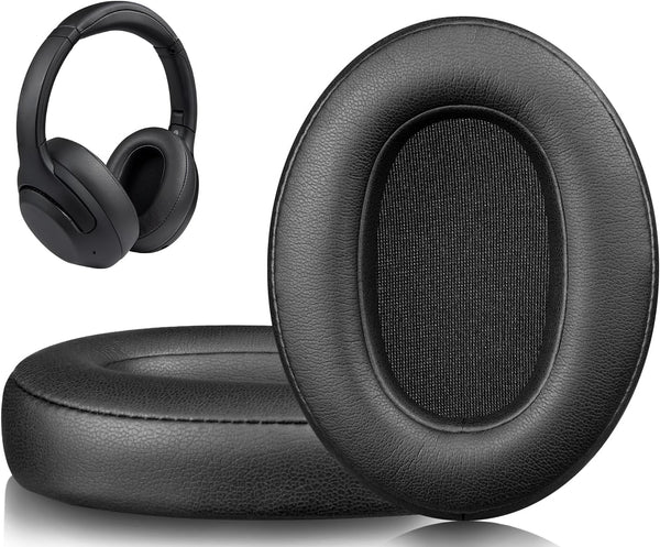 SOULWIT Earpads for Sony WH-XB900N (Not Fit WH-XB910N) - Black | Also for WH-CH710N/WH-CH720N/WH-RF400/MDR-RF895RK Headphones
