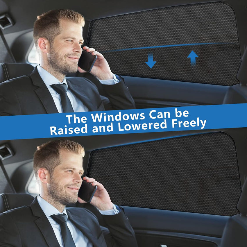Car Window Sun Shades UV Protection for Kids Universal Rear Window Elastic â 2 pcs