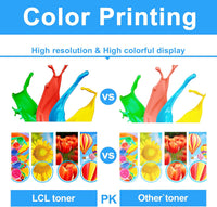 LCL 067 Black Toner Cartridge Replacement for Canon 067 067H Replacement for Canon i-SENSYS LBP631Cw LBP633Cdw MF651cw MF655Cdw MF657Cdw (1 Pack)