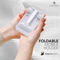 ZEPTRON Mobile Stand Holder - Portable & Adjustable Desk Cell Phone Stand for iPhone 15 14 Pro Max Plus, 13 12 Pro Max Mini, 11 Pro, Xs, XR, X, 8, 6s, SE, Samsung S23, 4"-8" Mobile Phones