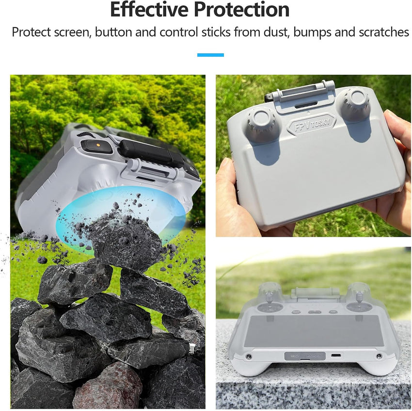 FPVtosky Mini 5/4 Pro RC-2 Sunshade Joystick & Screen Protector â Black