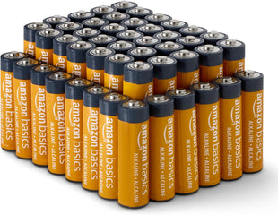 Amazon Basics 36-Pack AA Alkaline High-Performance Batteries, 1.5 Volt, 10-Year Shelf Life