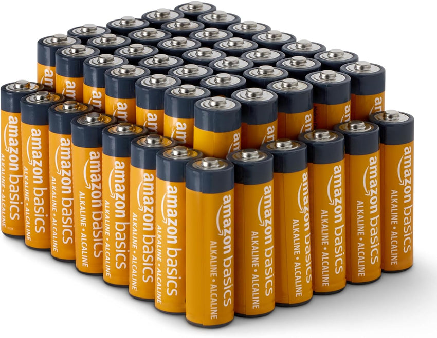 Amazon Basics 36-Pack AA Alkaline High-Performance Batteries, 1.5 Volt, 10-Year Shelf Life