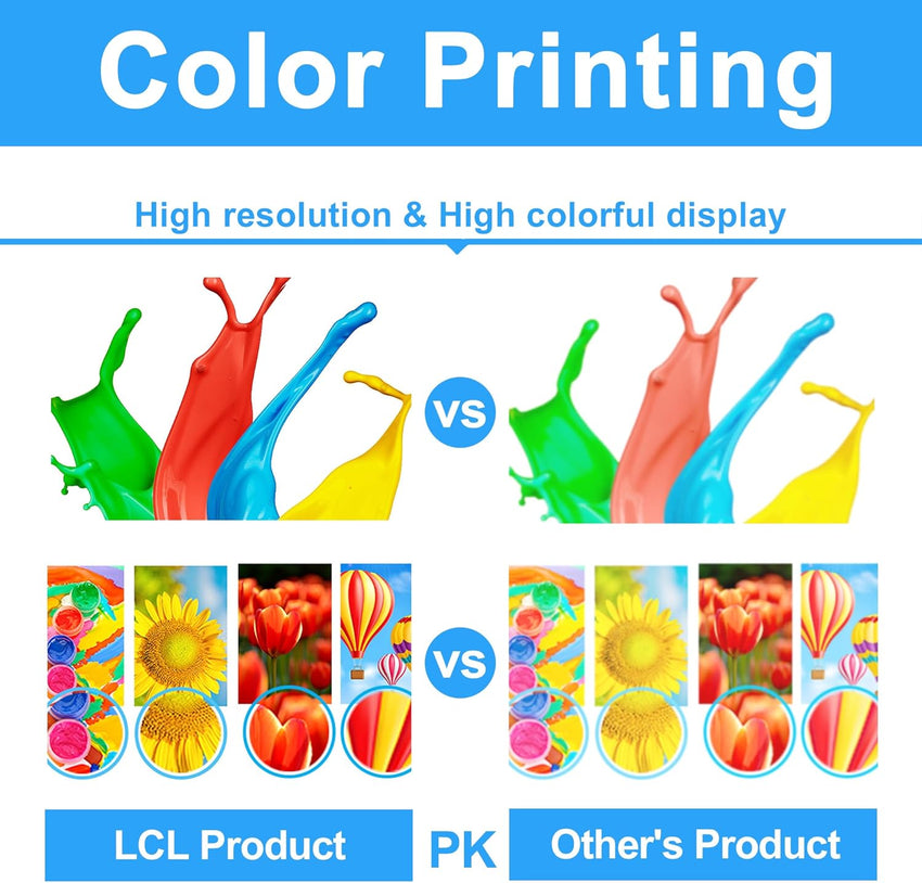LCL TN241 TN245 Toner Cartridge Replacement for Brother TN241BK TN245C TN245M TN245Y for DCP-9015CDW DCP-9017CDW DCP-9020CDW DCP-9022CDW HL-3140CW HL-3142CW HL-3150CDN HL-3150CDW (4 Pack)